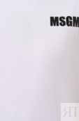 Хлопковая футболка MSGM 3441MDM104/237002 фото 5