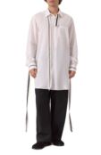 Хлопковая рубашка Ann Demeulemeester B0012776/FA026 фото 3