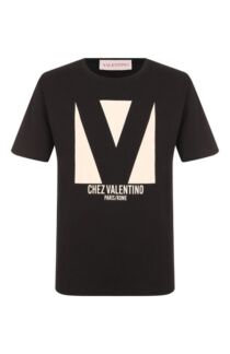 Хлопковая футболка Valentino