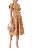 Льняное платье Zimmermann 1073DRS252 фото 2
