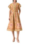 Льняное платье Zimmermann 1073DRS252 фото 3
