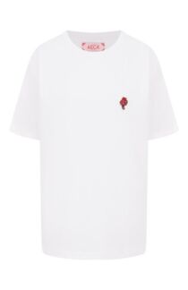 Хлопковая футболка AECA WHITE