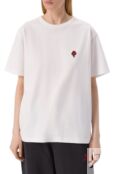 Хлопковая футболка AECA WHITE AWCMSSBDTTSST003C0.WHITE (XL) фото 3