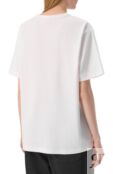 Хлопковая футболка AECA WHITE AWCMSSBDTTSST003C0.WHITE (XL) фото 4