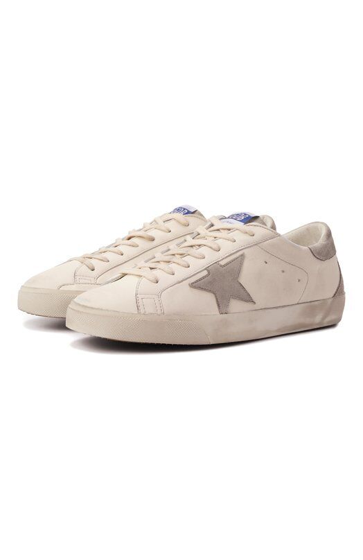 Кожаные кеды Super-Star Golden Goose Deluxe Brand GMF00102.F005359 фото 1