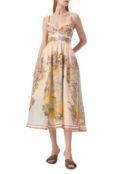 Льняное платье Zimmermann 1774DRS253 фото 3