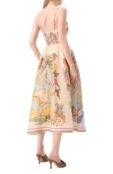 Льняное платье Zimmermann 1774DRS253 фото 4