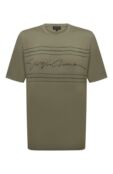 Хлопковая футболка Giorgio Armani GM000159/TE10333 фото 1