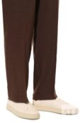 Кожаные кеды Kiton USSA203N0110401 фото 3