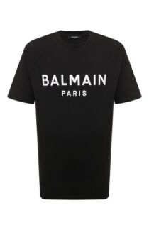 Хлопковая футболка Balmain