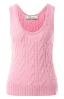 Топ из шерсти и кашемира Blumarine