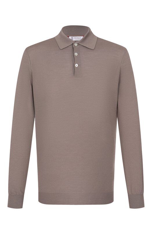 Поло из шерсти и кашемира Brunello Cucinelli M2400295 фото 1