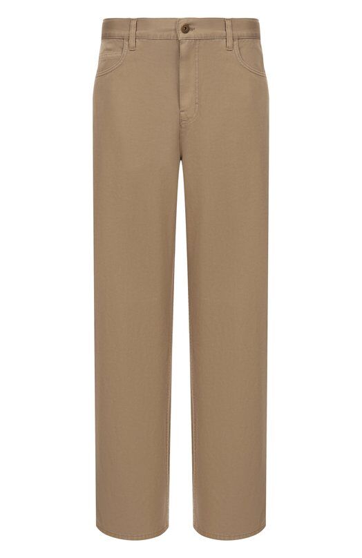 Хлопковые брюки Burberry 8108341 фото 1
