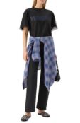 Текстильные сабо Rhodes Alexander Wang 30225M006 фото 2