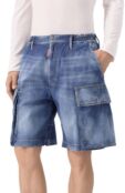 Джинсовые шорты Dsquared2 S78MU0062/S30341 фото 3