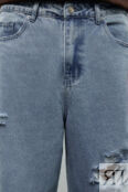 Джинсы baggy fit рваные befree 4680704989472 фото 5