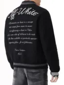 Бомбер шерстяной OFF-WHITE фото 3
