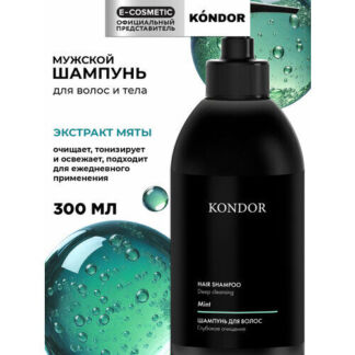 Шампунь для ежедневного ухода KONDOR мята 300 мл Kondor