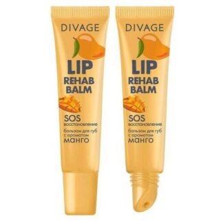 Бальзам для губ Divage Lip Rehab Balm, с ароматом манго DIVAGE