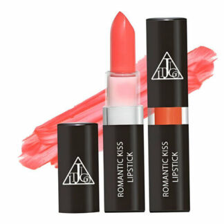 Jigott Кремовая помада для губ / Romantic Kiss Lipstick 04, Cutie Orange, 3