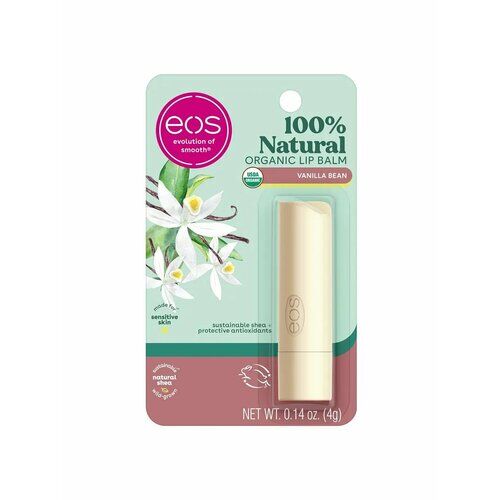 EOS Vanilla Bean бальзам для губ EOS фото 1