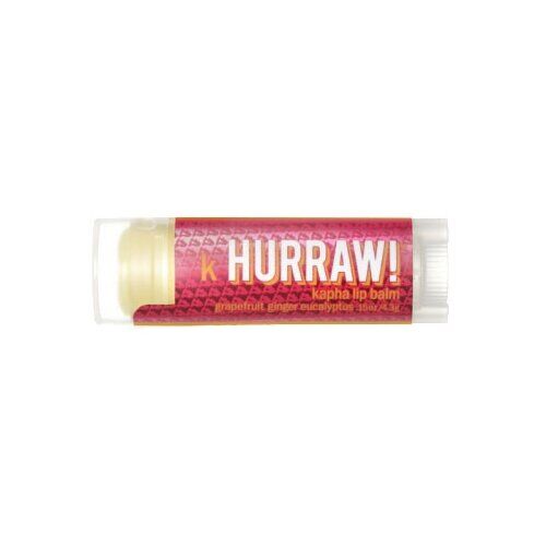 Hurraw! Бальзам для губ Kapha, бесцветный Hurraw! фото 1