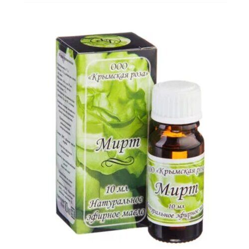Эфирное масло Мирт, 100% натуральное, 10мл Крымская роза фото 1