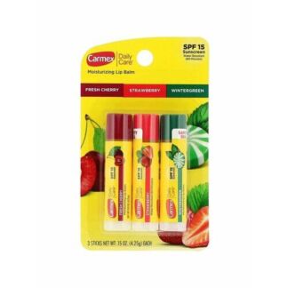 Бальзам для губ Carmex SPF 15, ассорти, 3 шт. 4.25гр каждый Без бренда