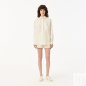 Женская рубашка Lacoste из льна фото 4