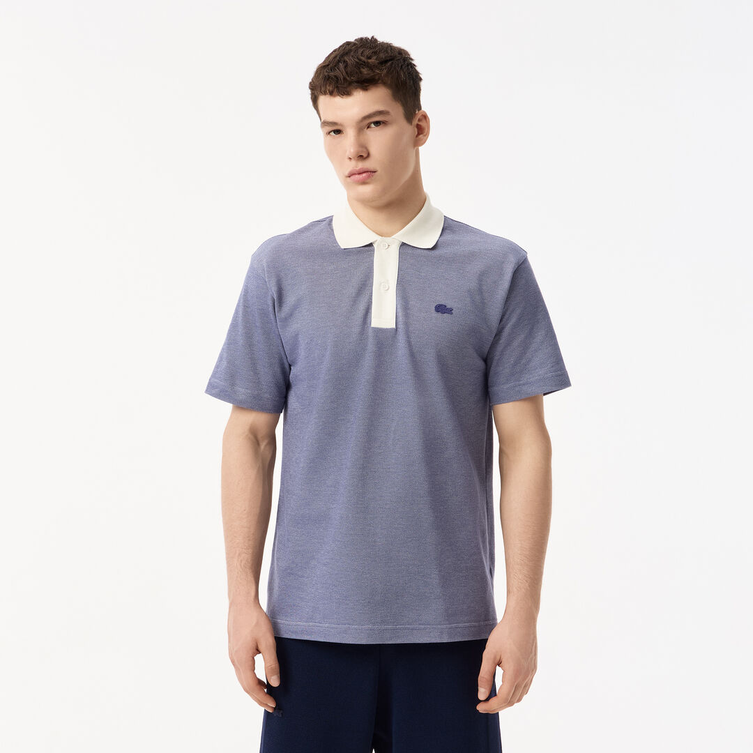 Мужское поло Lacoste из хлопка фото 1