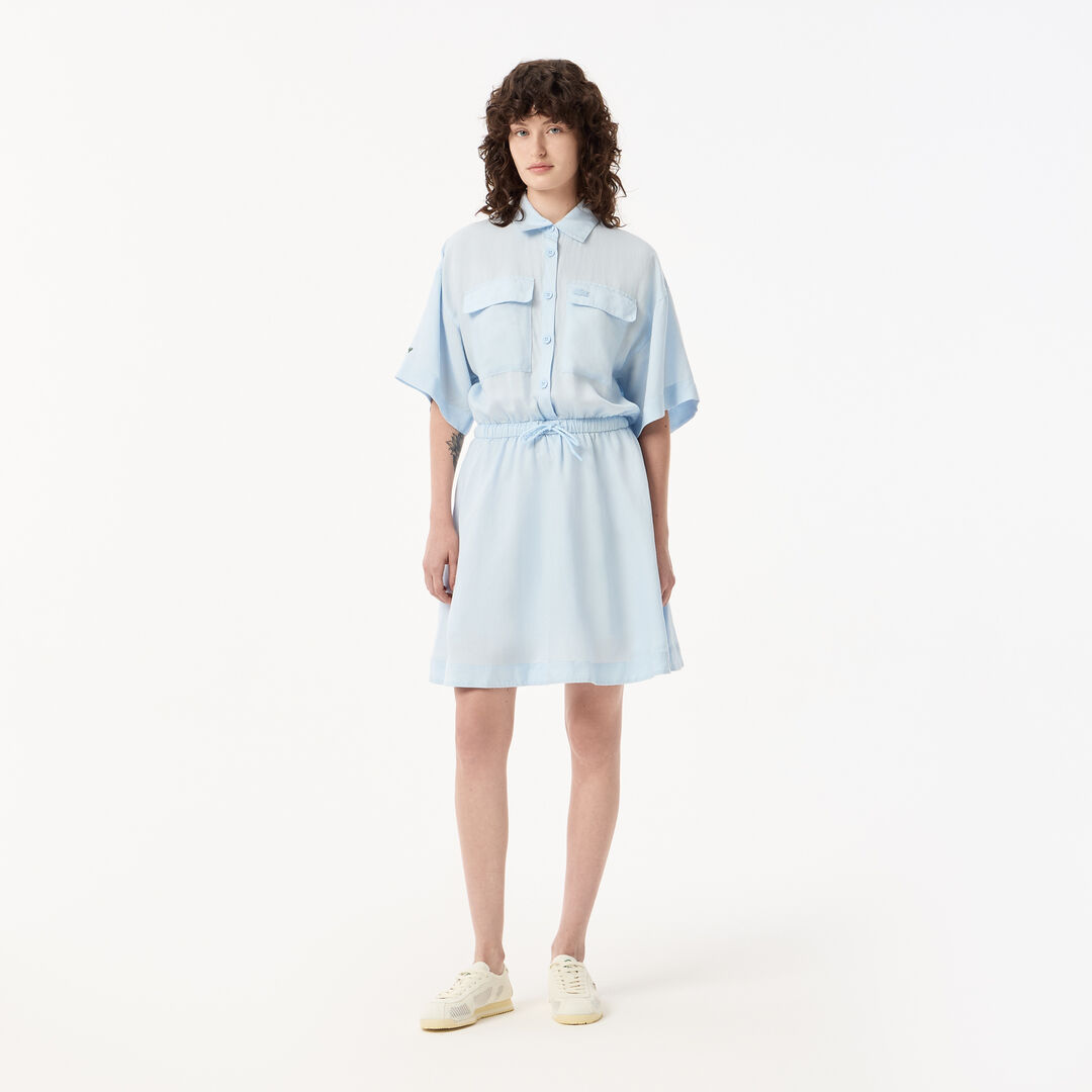 Женское платье Lacoste из эластичного хлопка фото 1
