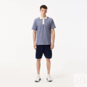 Мужское поло Lacoste из хлопка фото 4