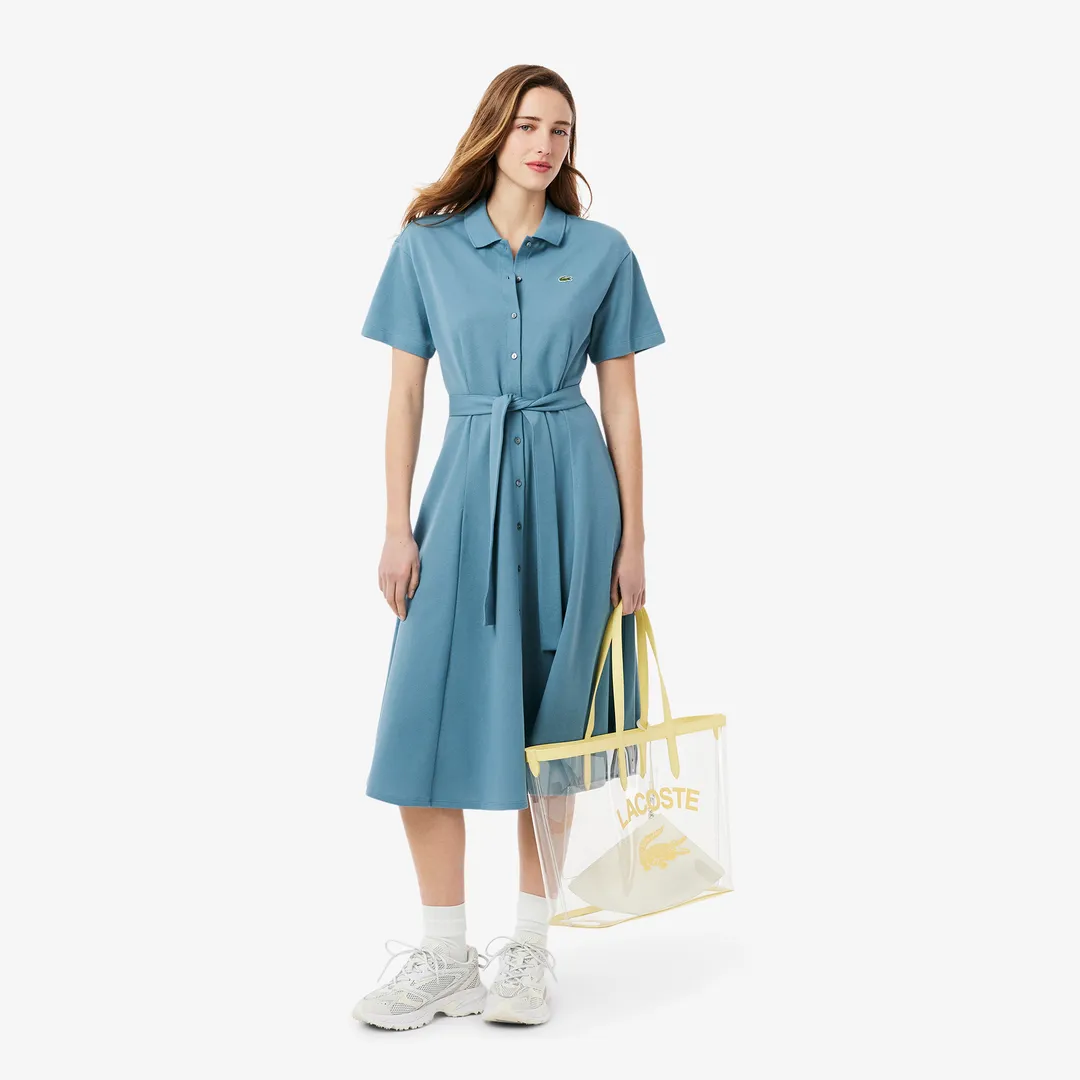 Женское платье Lacoste из хлопка фото 1
