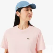 Женская футболка Lacoste Loose Fit из мягкого хлопка фото 3