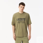 Мужская футболка Lacoste из хлопка фото 1