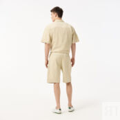 Мужские бермуды Lacoste из смеси хлопка и льна фото 2