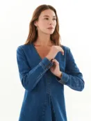Джинсовое платье из 100% хлопка Pompa 4660134407135 фото 2