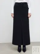 Джинсовая юбка миди и 100% хлопка Pompa 4660134407050 фото 2