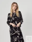 Свободная блуза из 100% вискозы Pompa 4640345515027 фото 1