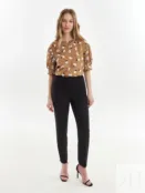 Брюки со стрелками из костюмной вискозной ткани Pompa 4660370265674 фото 1