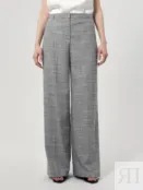 Прямые свободные брюки из твида Pompa 4640345506698 фото 3