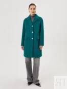 Пальто с мембраной бирюзового цвета Pompa 4670167297849 фото 2
