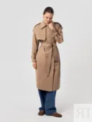 Классический женский бежевый тренч Pompa 4660134401713 фото 3