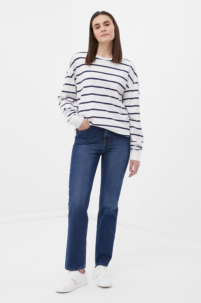 Джинсы straight fit женские FINN FLARE FAB15023D фото 1