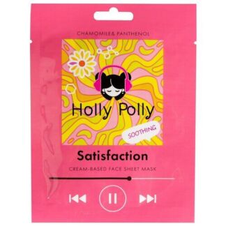 Holly Polly Тканевая маска успокаивающая с ромашкой и пантенолом Satisfacti