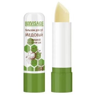 LUXVISAGE Бальзам для губ Медовый с ромашкой и маслом ши 3,9 г LUXVISAGE