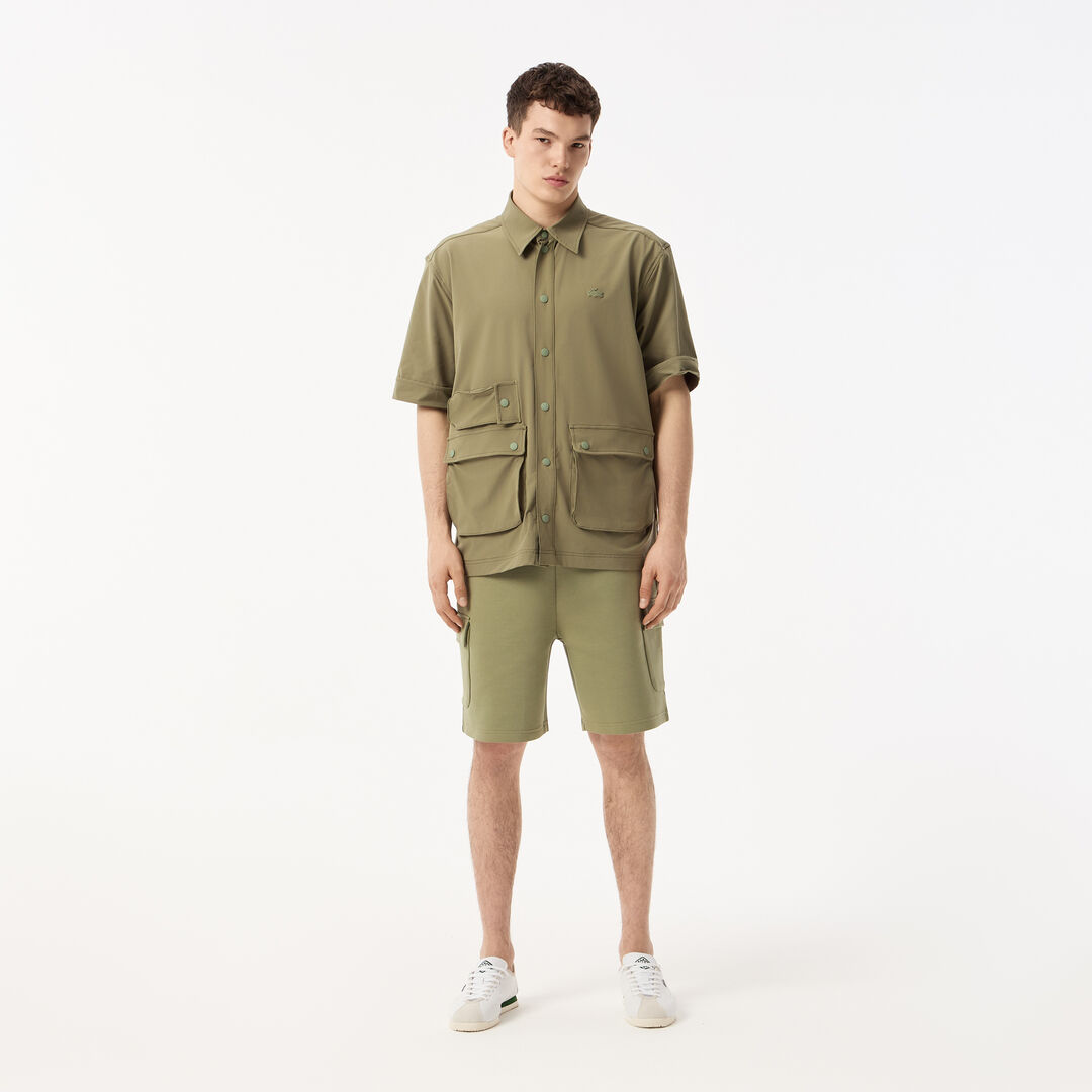 Мужские шорты Lacoste из эластичного хлопка фото 1
