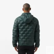 Мужская стёганая куртка Lacoste со скрытым капюшоном фото 2