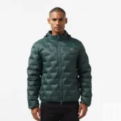 Мужская стёганая куртка Lacoste со скрытым капюшоном фото 4