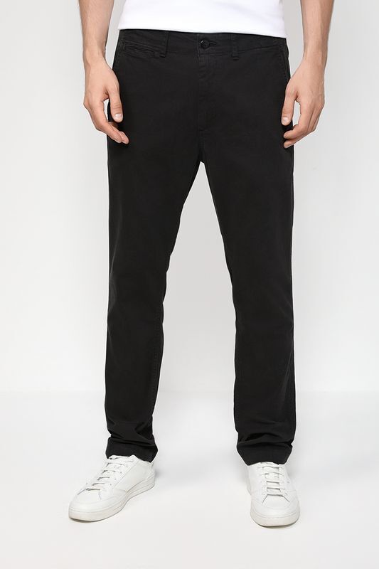 Хлопковые брюки прямого кроя Superdry фото 1